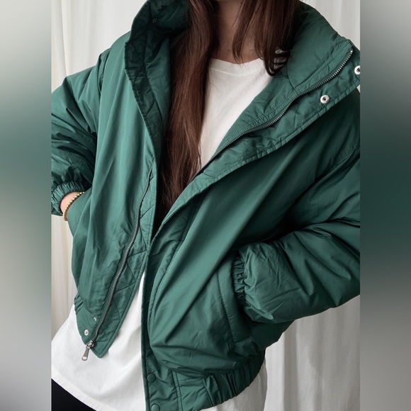 BROOKLYN QUILTED JACKET — In Forest - Picture 3 of 8